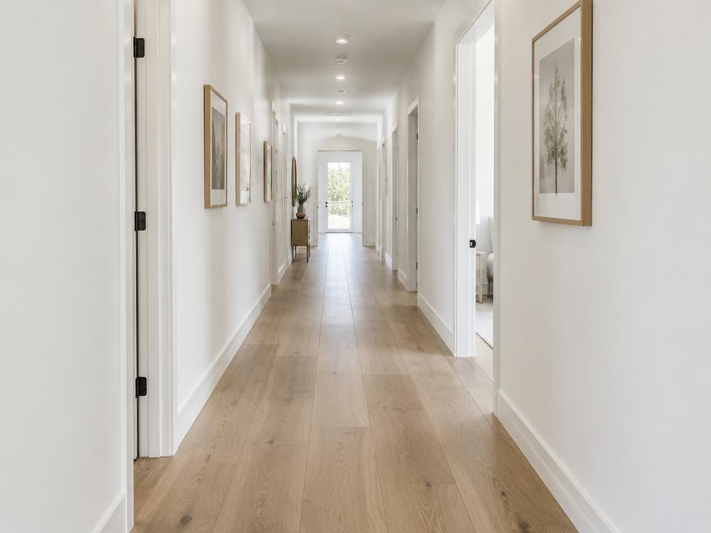 Hallway with Inspire XL Hybrid flooring