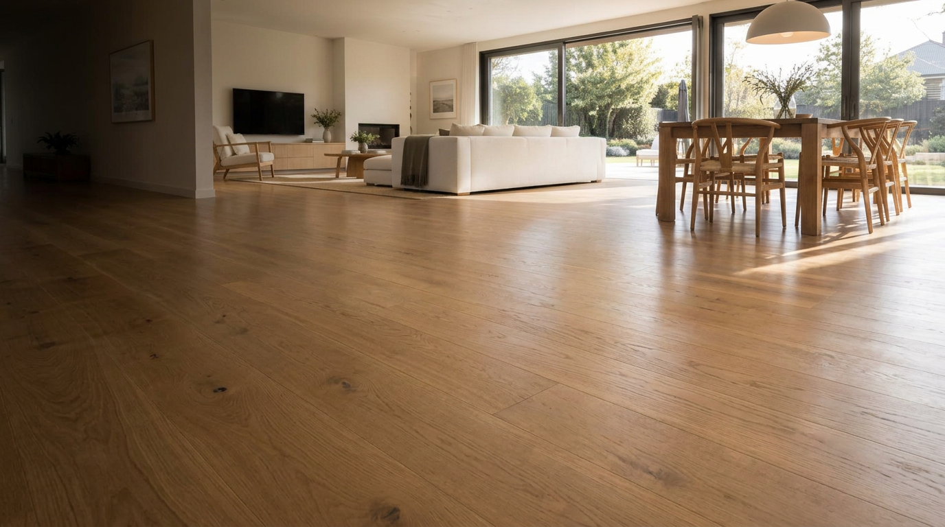 Modern Gold Coast home with Inspire XL Hybrid timber-look flooring